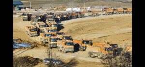 Autostrada Moldovei A7. Umbrărescu, la o nouă demonstrație de forță, pe tronsonul Bacău – Pașcani, în zona Trifești