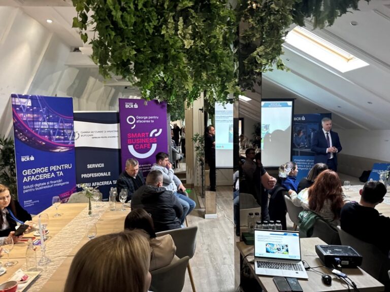Accesul la bani, mai important decât banii în sine: Smart Business Café, o nouă inițiativă pentru antreprenorii din Botoșani