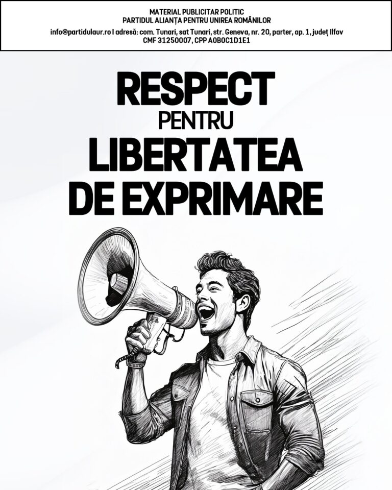 Senatorul Cătălin Silegeanu trage un semnal de alarmă: "Când libertatea dispare, democrația moare!"