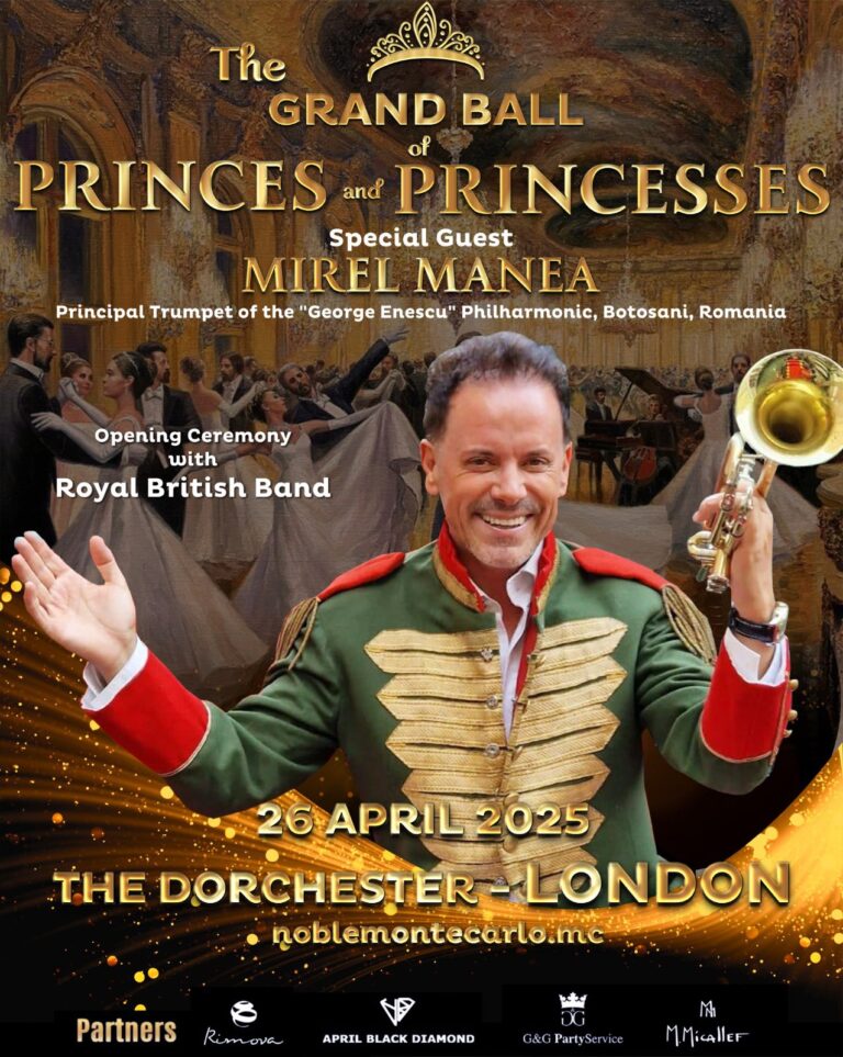 De la Filarmonica din Botoșani la elită internațională: Mirel Manea va reprezenta România la Londra, în fața nobilimii europene