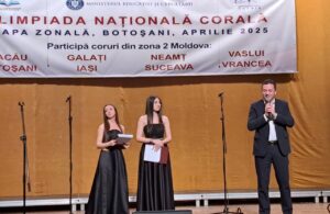 Cele mai bune ansambluri corale de la etapa zonală a Olimpiadei Naționale Corale au fost premiate la Botoșani