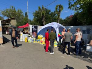 VIDEO Castilio Botoșani aduce Caravana Saint-Gobain: demonstrații tehnice, inovație și proțap