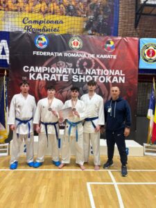Elevii de la CSS Botoșani, în top la Campionatul Național de Karate Shotokan Tradițional WSF 2025