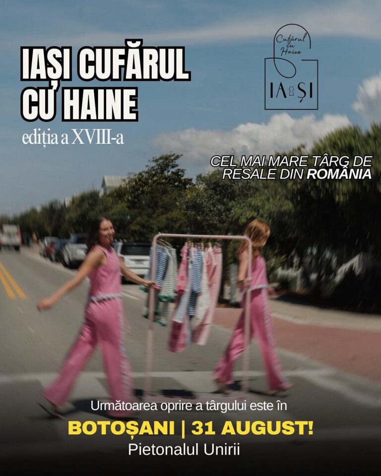 Doly-Com Distribuție susține ”IaȘi Cufărul cu Haine” la Botoșani, cel mai mare târg de resale din România