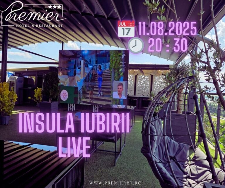 Insula Iubirii se mută pe Rooftop Premier – Botoșaniul devine tropical!