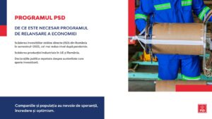 Comunicat de presă: Program Național de Relansare Economică, propus de PSD