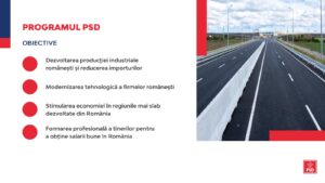 Comunicat de presă: Program Național de Relansare Economică, propus de PSD