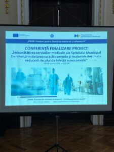 Proiect de peste 13,5 milioane lei pentru creșterea siguranței pacienților încheiat pentru Spitalul Municipal Dorohoi