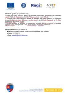 Începe proiectul de extindere a Școlii 2 ”Tudor Vladimirescu” din Albești