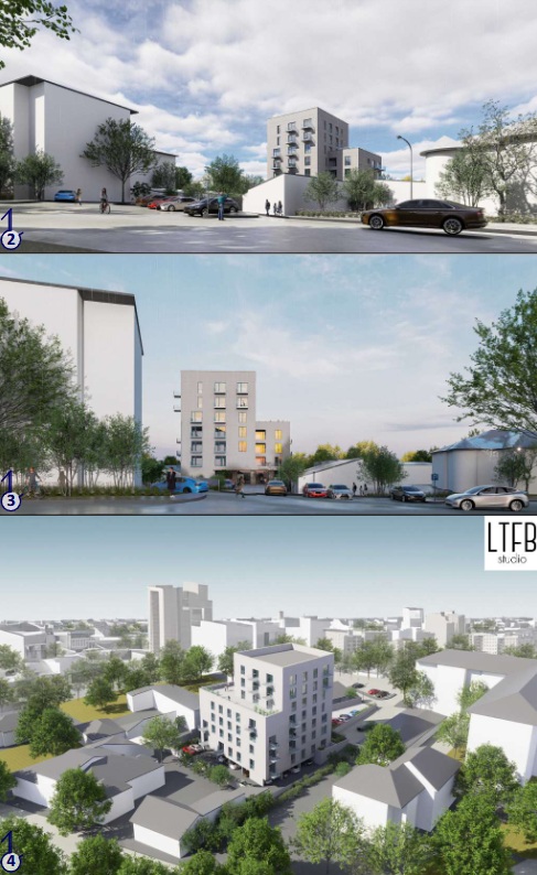 Proiect de bloc cu 6 etaje și spații comerciale pe Iuliu Maniu Proiect de bloc cu 6 etaje și spații comerciale pe Iuliu Maniu