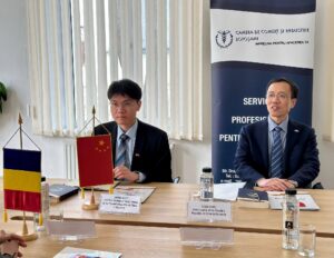 Iftime s-a întâlnit cu ambasadorul Chinei în România. I-a prezentat, la Camera de Comerț, oportunitățile de investiții în Botoșani