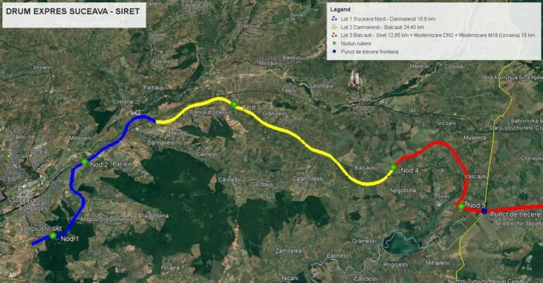 Pod de aproape 1 km peste Siret și investiții de miliarde: Toate loturile DEx Suceava-Siret au constructori Pod de aproape 1 km peste Siret și investiții de miliarde: Toate loturile DEx Suceava-Siret au constructori