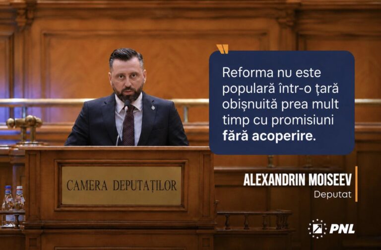 Moiseev: „O societate obișnuită cu promisiuni fără acoperire privește cu suspiciune pe oricine vrea să pună ordine” Moiseev: „O societate obișnuită cu promisiuni fără acoperire privește cu suspiciune pe oricine vrea să pună ordine”