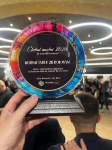 Round Table 20 Botoșani, desemnat „Clubul Anului 2026”. Pregătește un nou festival caritabil pentru Spitalul de Copii