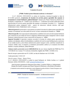 Locuințe în bloc nZEB plus în Ștefănești pentru specialiștii din sănătate și învățământ