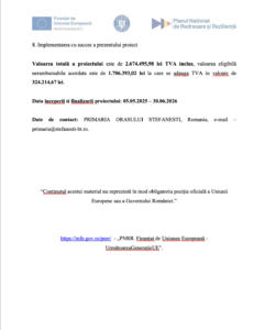 Finalizarea proiectului: ”Dezvoltarea infrastructurii pentru managementul gunoiului de grajd si al altor deseuri agricole compostabile – sisteme integrate de colectare si valorificare a gunoiului de grajd” 2 Finalizarea proiectului: ”Dezvoltarea infrastructurii pentru managementul gunoiului de grajd si al altor deseuri agricole compostabile – sisteme integrate de colectare si valorificare a gunoiului de grajd”