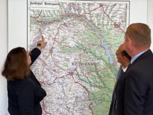 Ambasadorul Republicii India în România, în vizită la Botoșani. Curelariu și Bursuc l-au primit în Palatul Administrativ