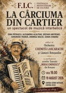 Ștefan Bănică vine festivalul care face istorie în centrul vechi